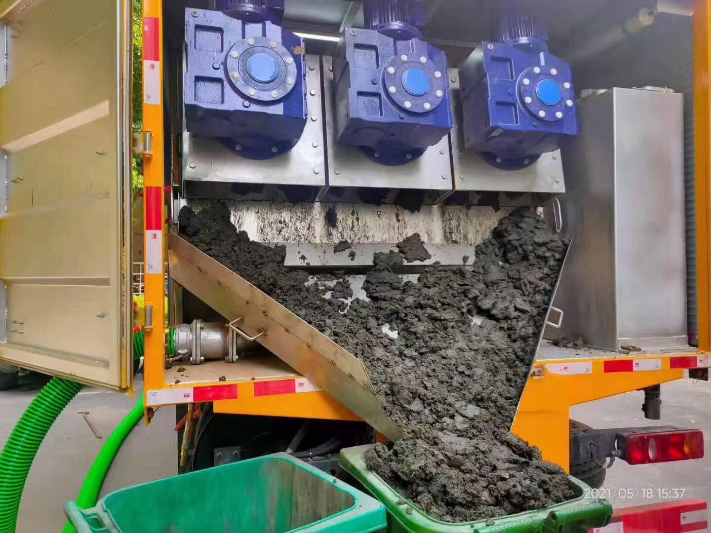 如皋化粪池清掏城市维护站-泥浆净化干湿分离处理